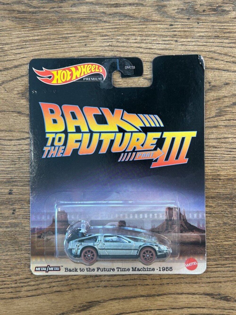 Hot Wheels Back To The Future III Time Machine Die-Cast Car 1:64 Scale